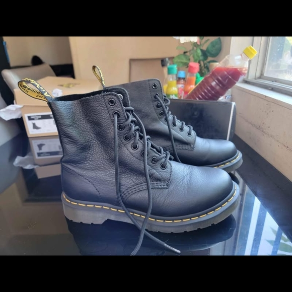 Dr. Martens Black Leather Boots